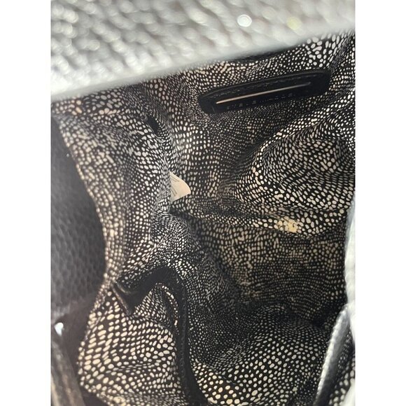 STEVE MADDEN Black Backpack Perforated - Picture 3 of 15